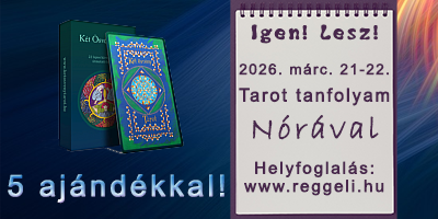 ÉLŐ Tarot tanfolyam 2026. március 21-22. + 5 ajándék és új tematika